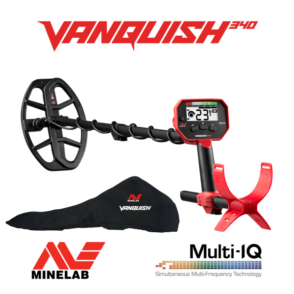 MINELAB VANQUISH 340 + SACO TRANSPORTE VANQUISH