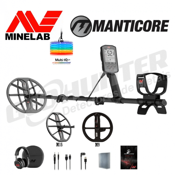 MINELAB MANTICORE + PRATO M9 + PRATO M15