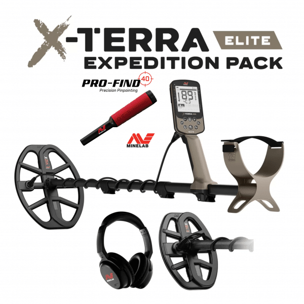 MINELAB X-TERRA ELITE EXPEDITION PACK - OFERTA PRO FIND 40