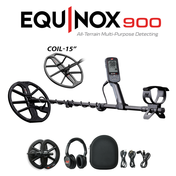 MINELAB EQUINOX 900 + COIL 15"