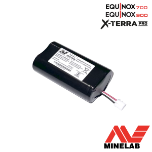 BATERIA DE LÍTIO MINELAB 5100MAH PARA EQUINOX 700/900 E X-TERRA PRO