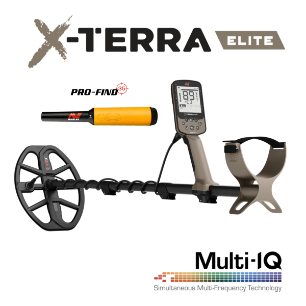 MINELAB X-TERRA ELITE + PRO FIND 35